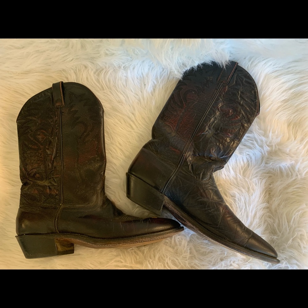 Vintage Laredo - Black Cherry - Leather size 12D